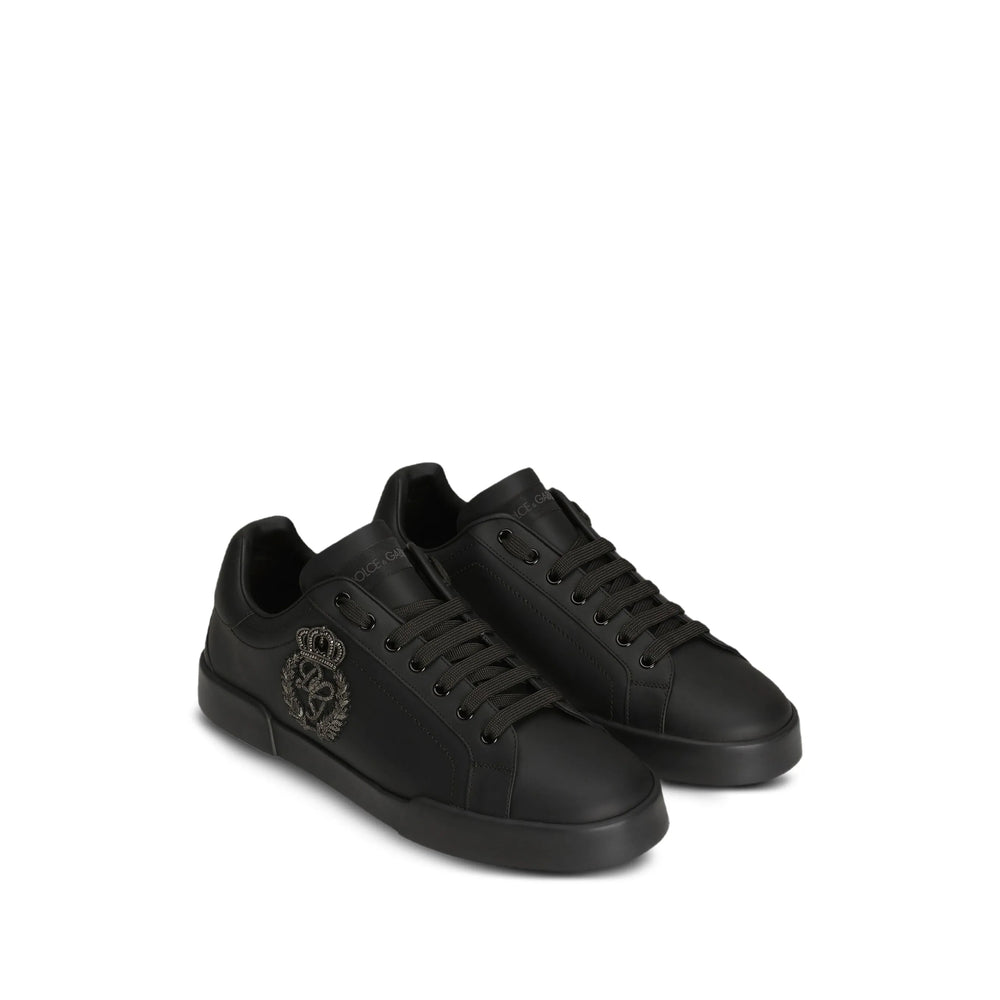 Dolce & Gabbana Black Trainers - Low-Tops Men DOLCE & GABBANA