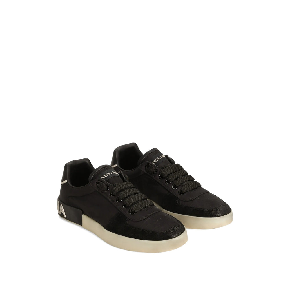 Dolce & Gabbana Black Trainers - Low-Tops Men DOLCE & GABBANA
