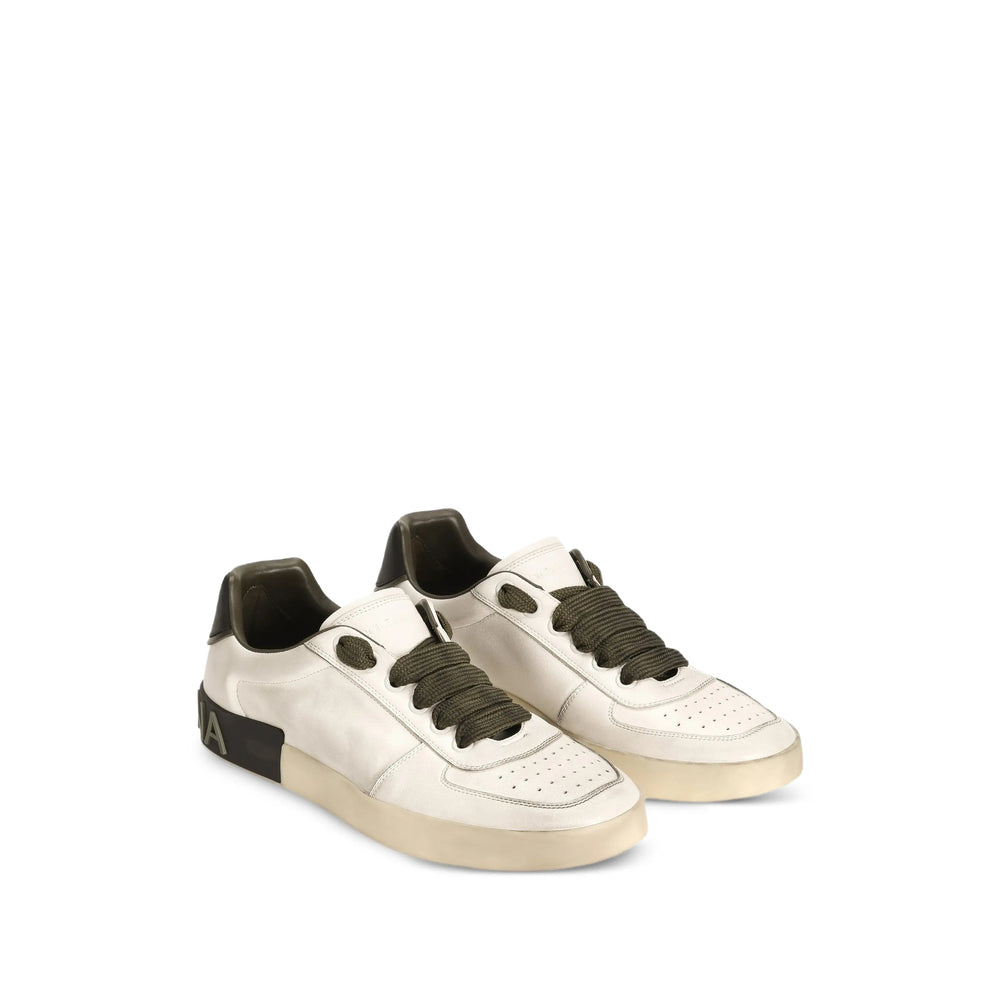 Dolce & Gabbana White Trainers - Low-Tops Men DOLCE & GABBANA