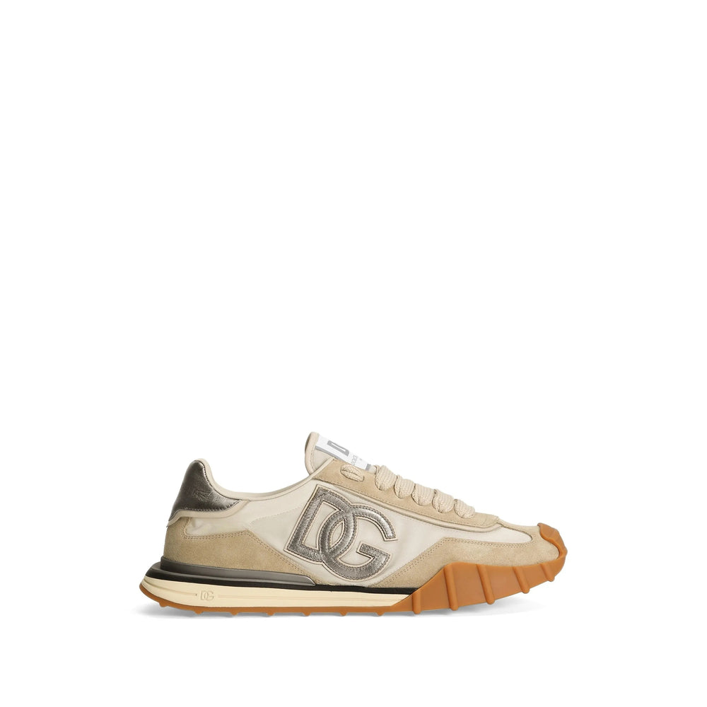Dolce & Gabbana Neutrals Trainers - Low-Tops Men DOLCE & GABBANA