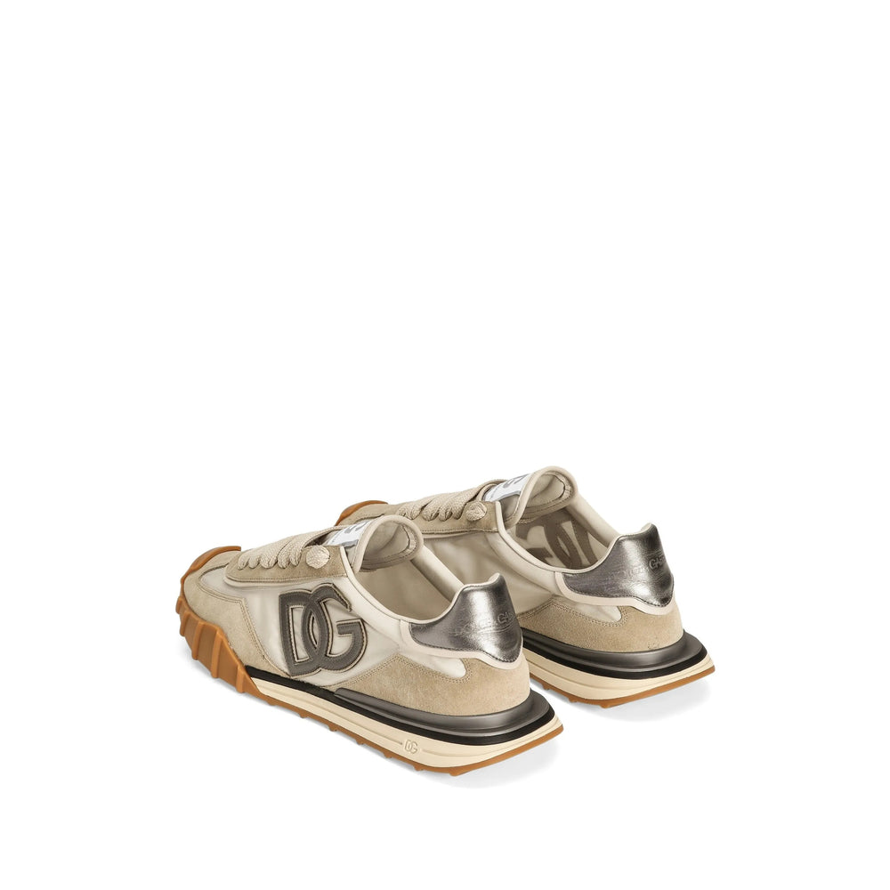 Dolce & Gabbana Neutrals Trainers - Low-Tops Men DOLCE & GABBANA