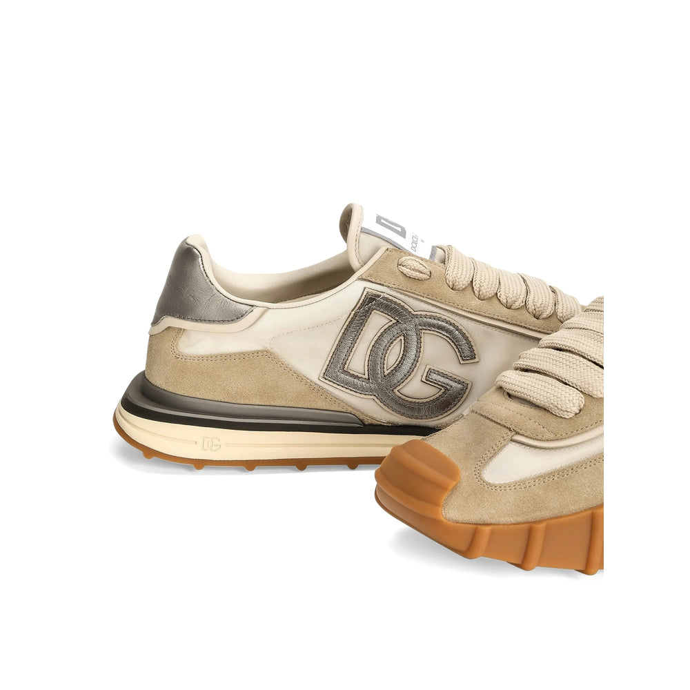 Dolce & Gabbana Neutrals Trainers - Low-Tops Men DOLCE & GABBANA