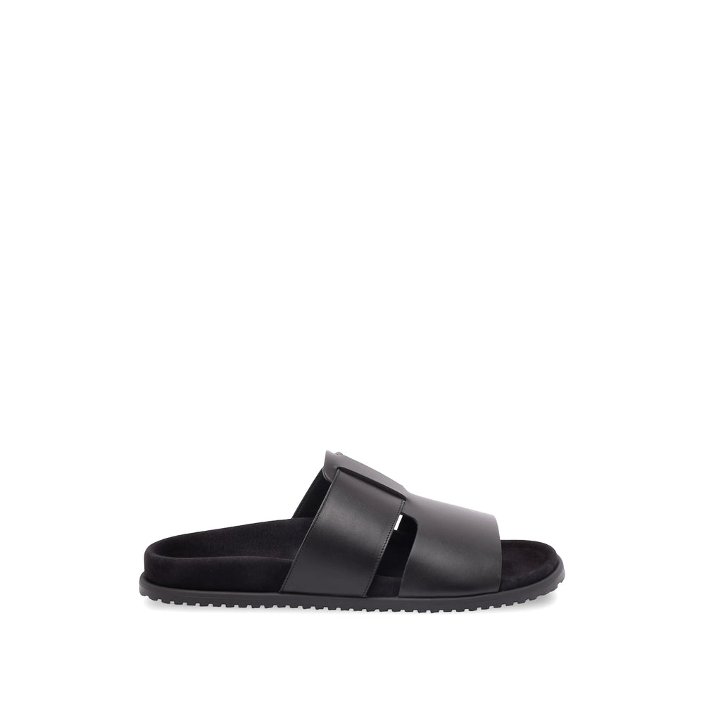 Dolce & Gabbana Black Sandals Men DOLCE & GABBANA