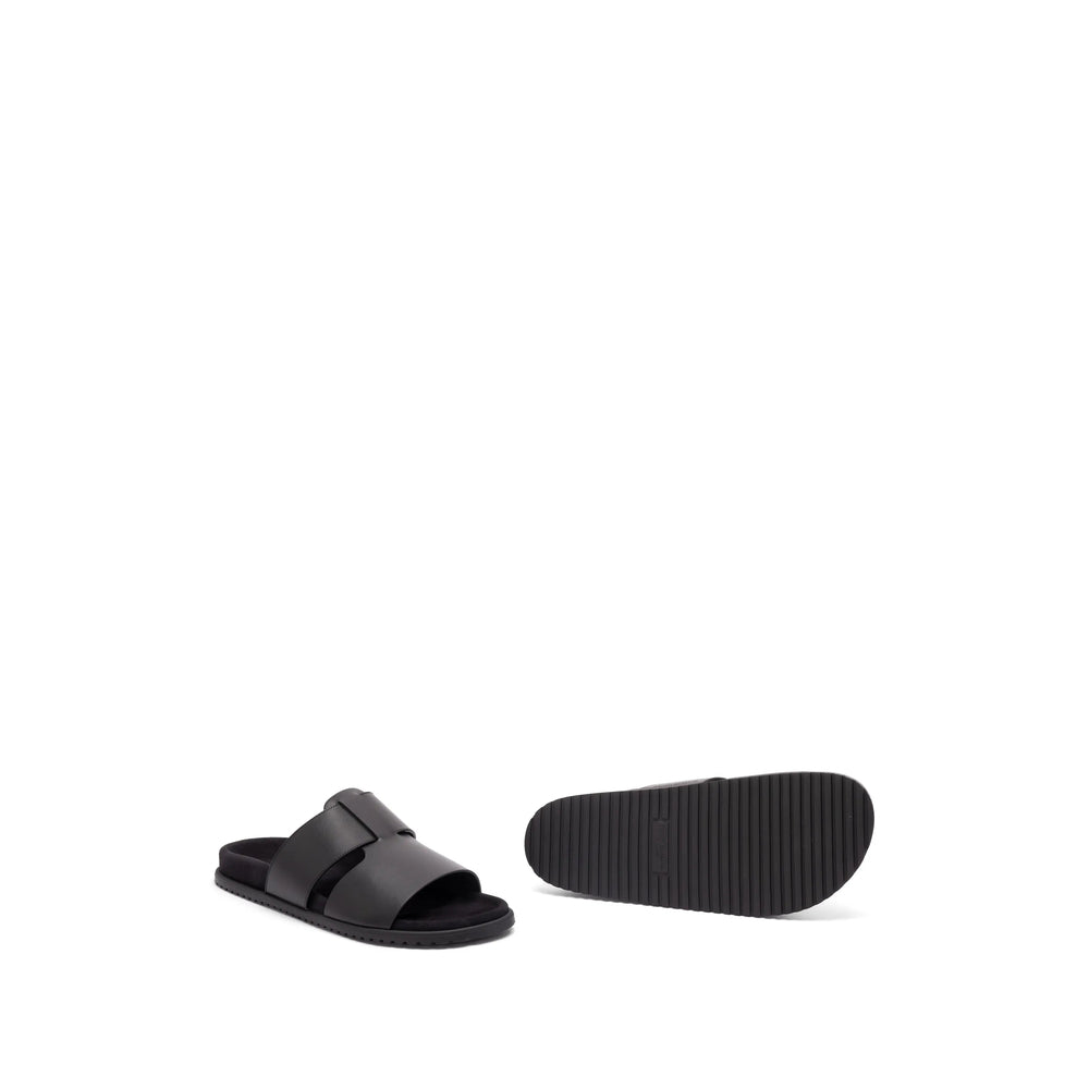 Dolce & Gabbana Black Sandals Men DOLCE & GABBANA