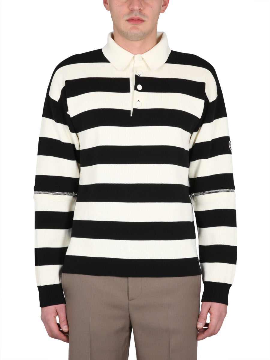 Gucci Men Knitted Polo. GUCCI