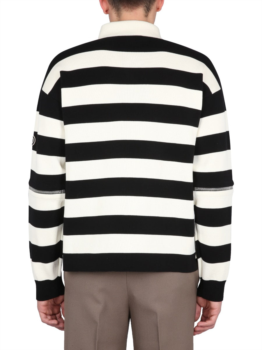 Gucci Men Knitted Polo. GUCCI