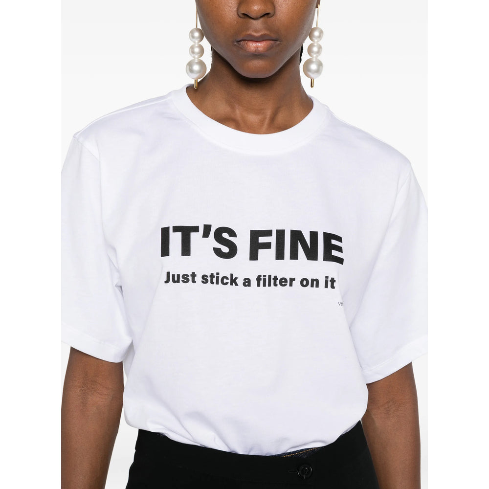 Victoria Beckham White Tops - T-Shirts & Jerseys Women VICTORIA BECKHAM