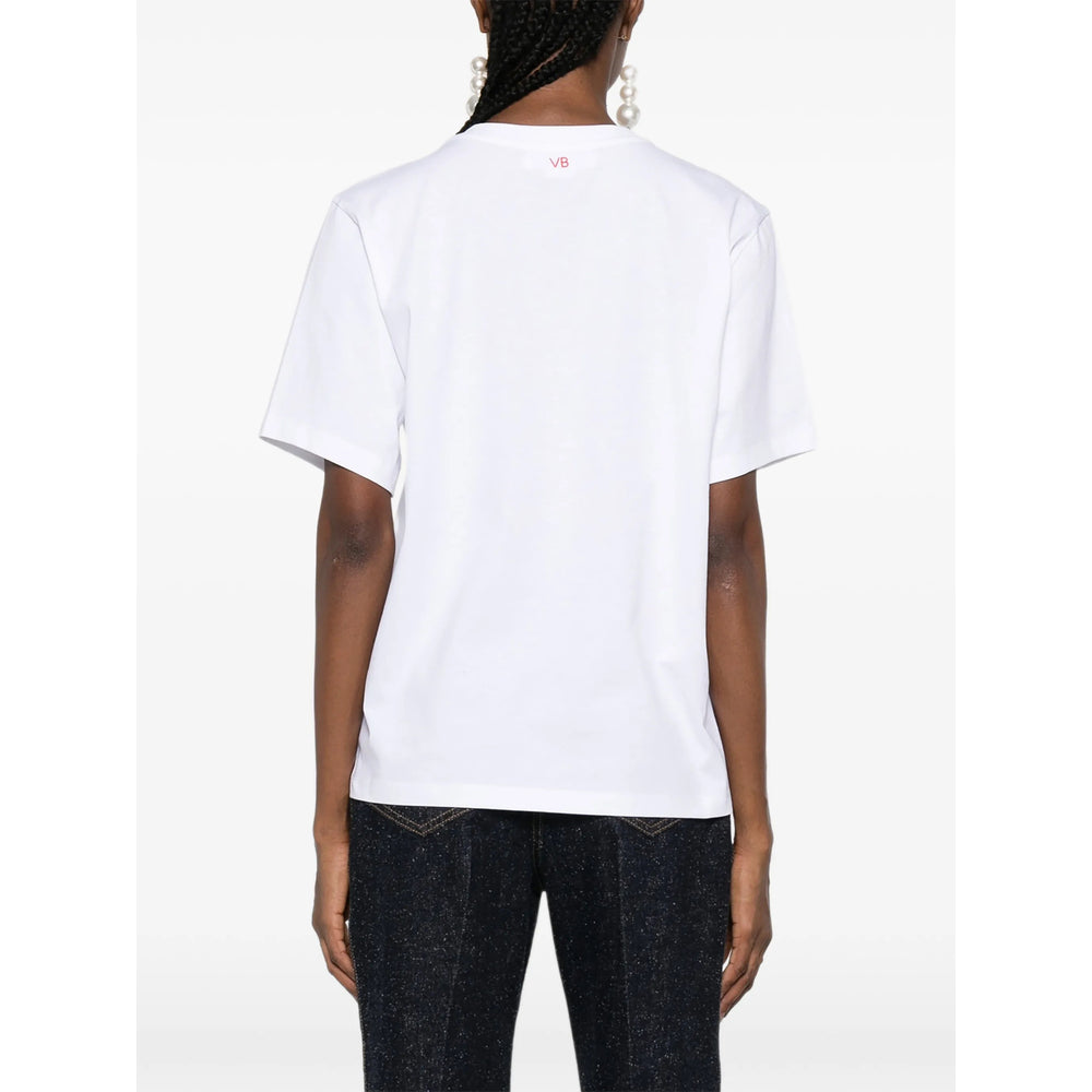 Victoria Beckham White Tops - T-Shirts & Jerseys Women VICTORIA BECKHAM
