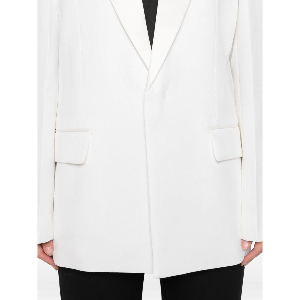 Victoria Beckham White Jackets - Blazers Women VICTORIA BECKHAM