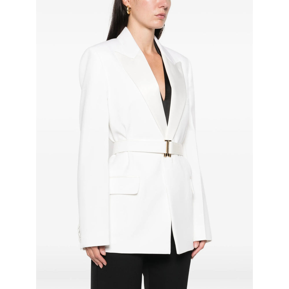 Victoria Beckham White Jackets - Blazers Women VICTORIA BECKHAM