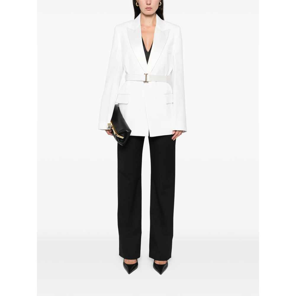 Victoria Beckham White Jackets - Blazers Women VICTORIA BECKHAM