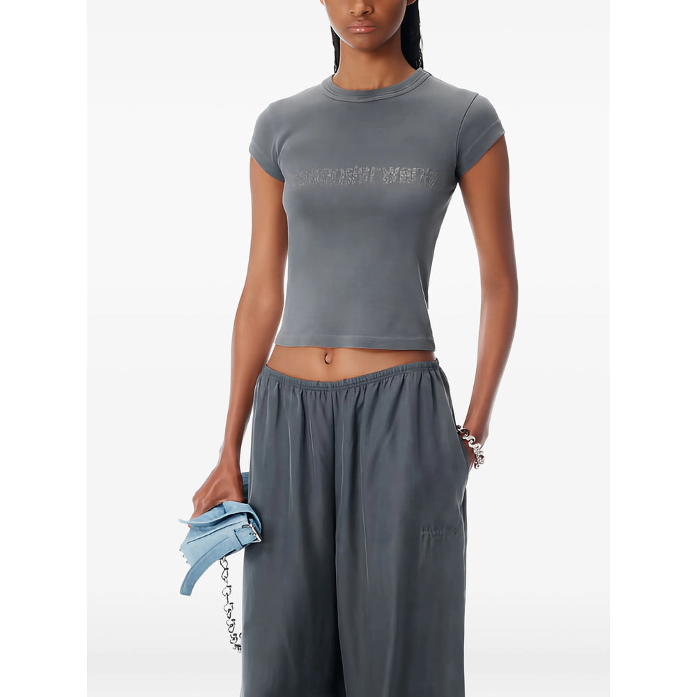 Alexander Wang Grey Tops - T-Shirts & Jerseys Women ALEXANDER WANG