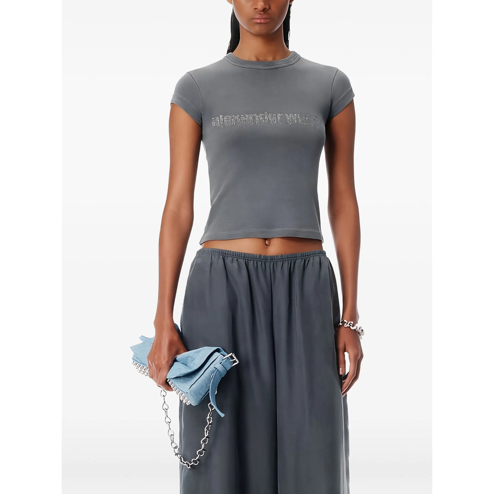 Alexander Wang Grey Tops - T-Shirts & Jerseys Women ALEXANDER WANG