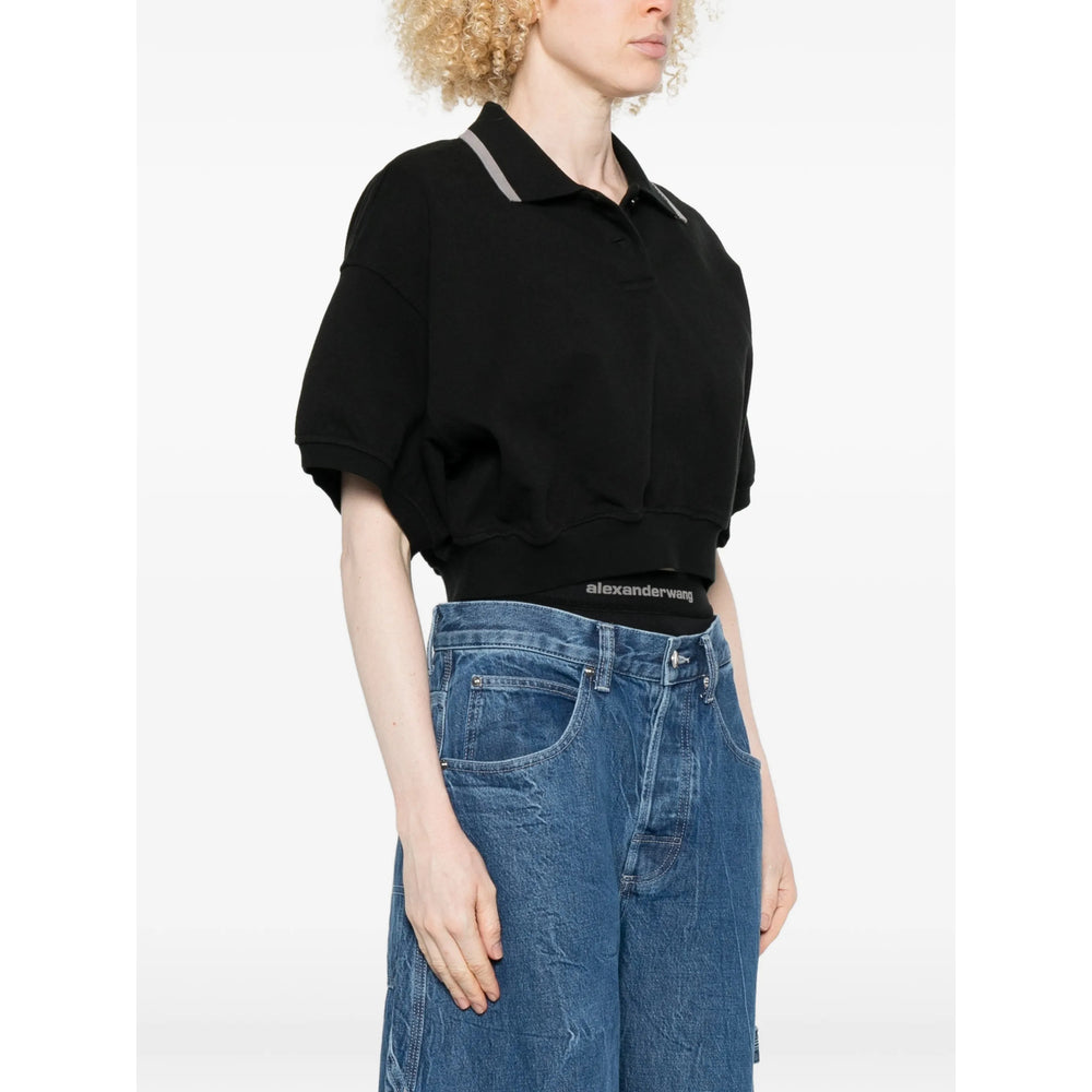 Alexander Wang Black Tops - Polo Tops Women ALEXANDER WANG