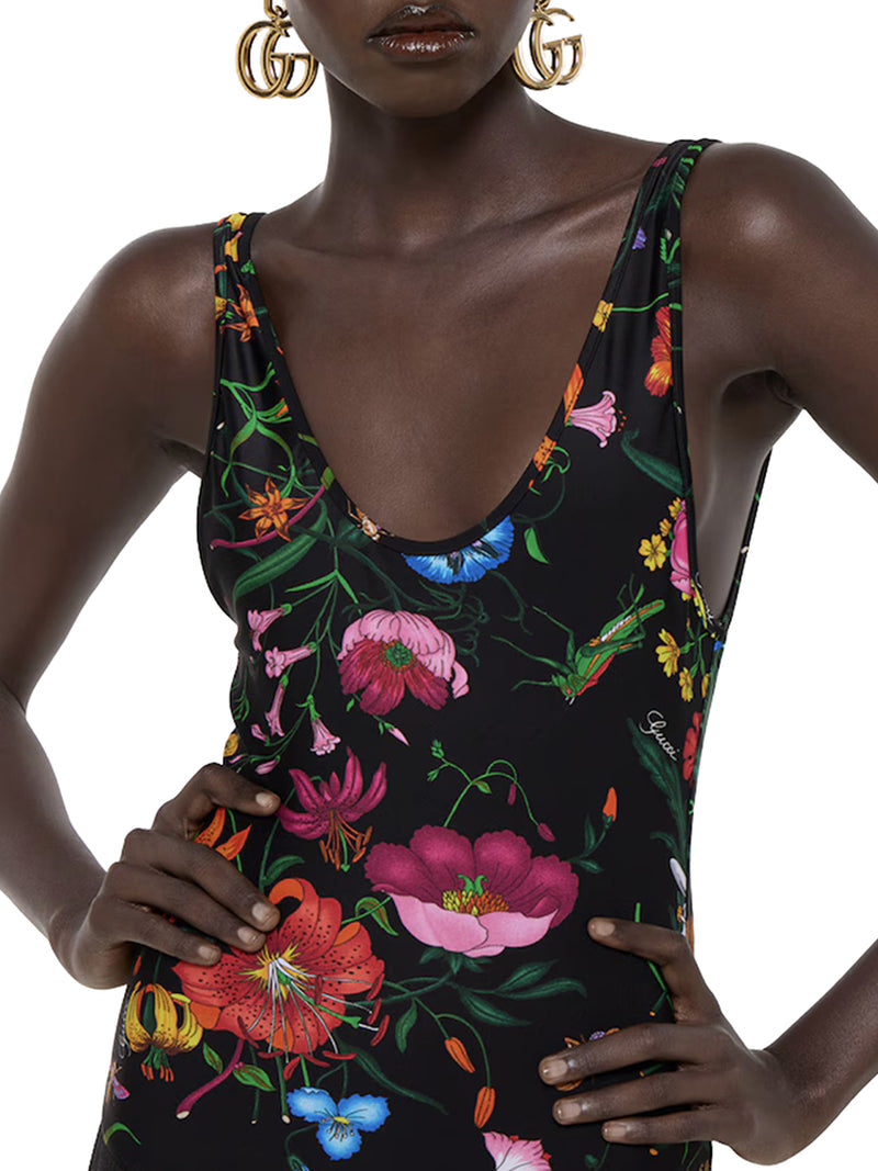Gucci Women Sparkling Printed Jersey Swimsuit GUCCI