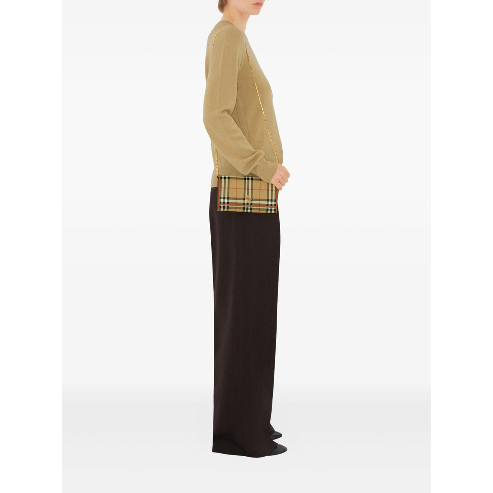Burberry Neutrals Clutch Bags Women BURBERRY