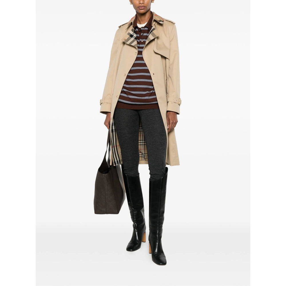 Burberry Neutrals Coats - Trench & Raincoats Women BURBERRY