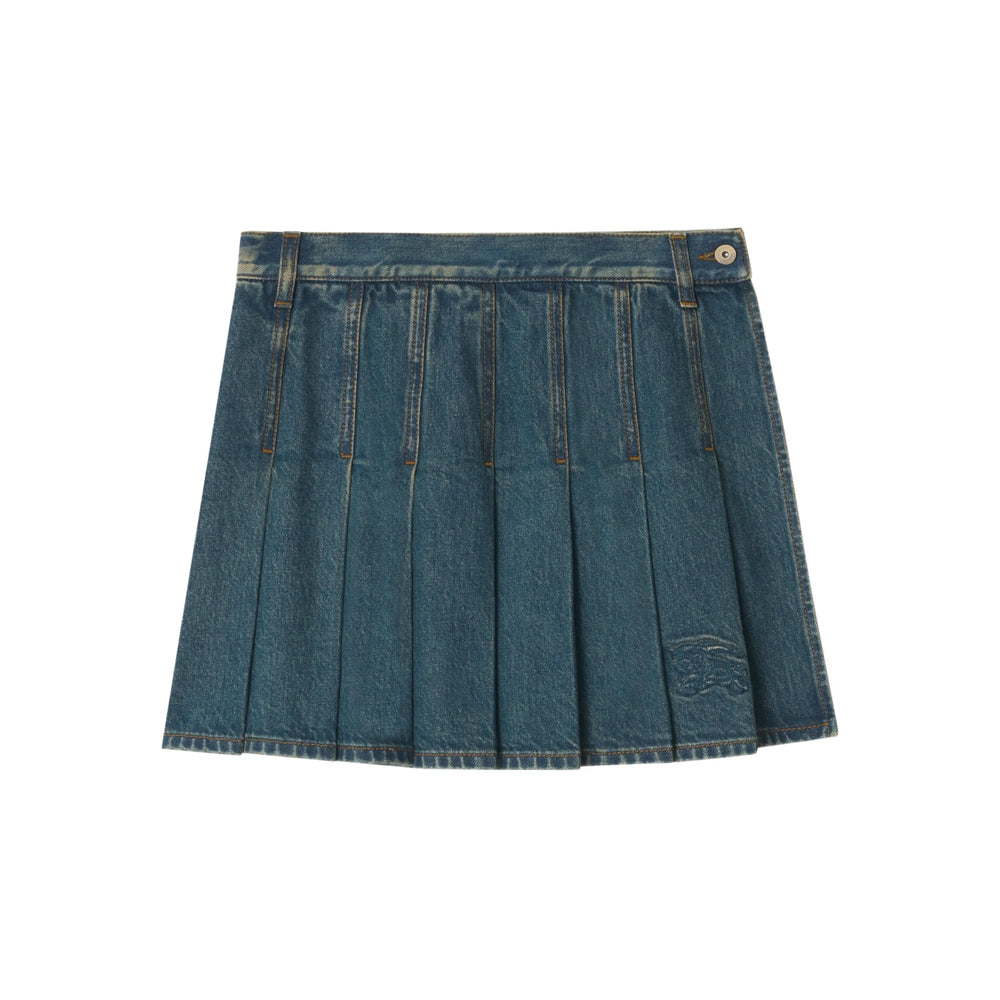 Burberry Blue Skirts - Pleated Skirts Women BURBERRY
