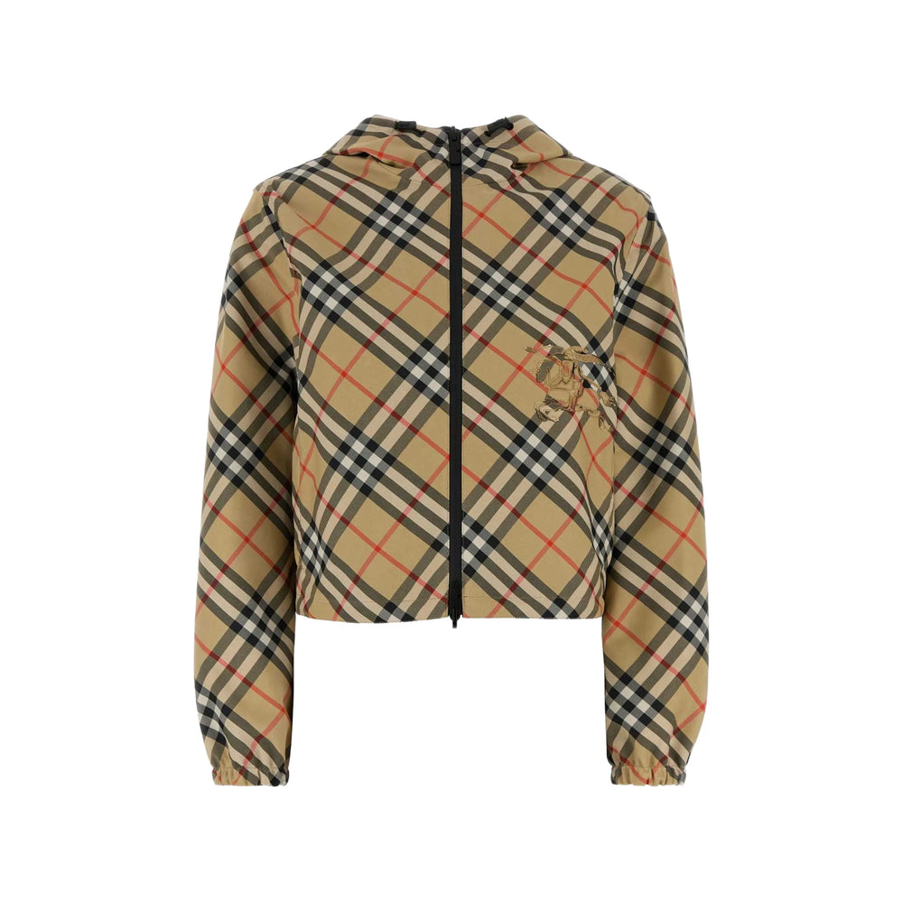 Burberry Neutrals Jackets - Bomber Jackets Women BURBERRY