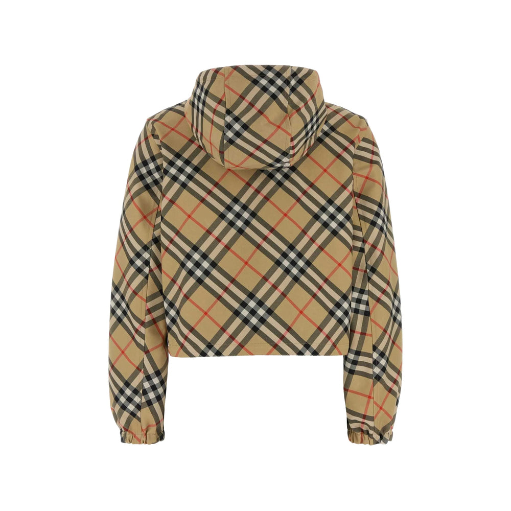 Burberry Neutrals Jackets - Bomber Jackets Women BURBERRY