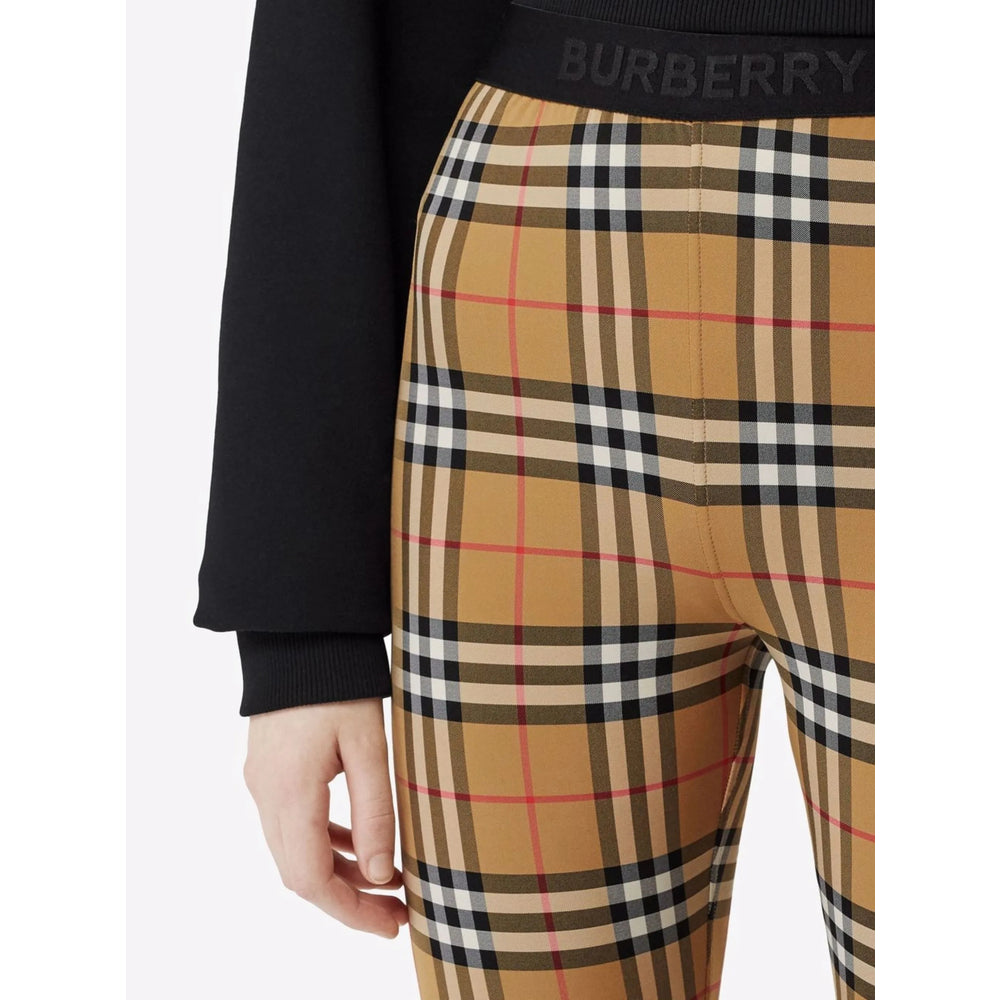 Burberry Brown Performance Trousers - Performance Leggings Women BURBERRY