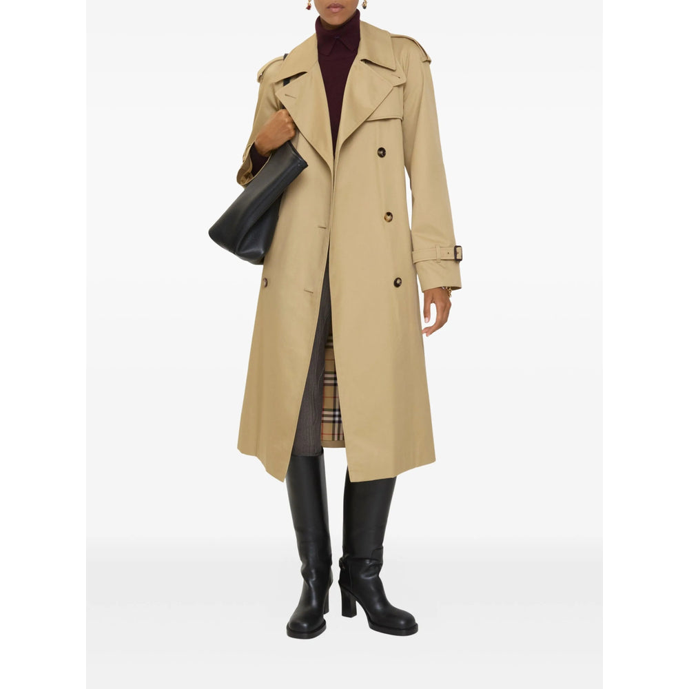 Burberry Neutrals Coats - Trench & Raincoats Women BURBERRY