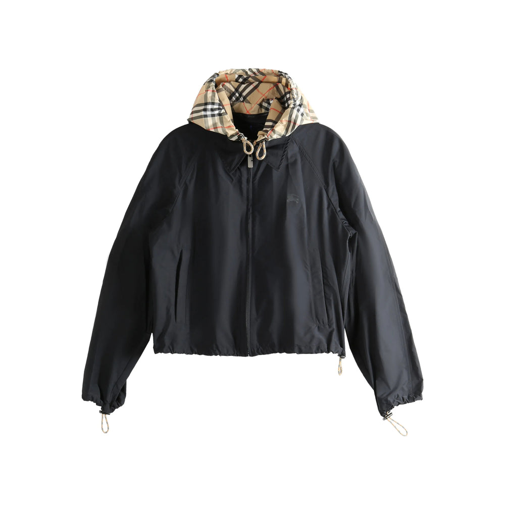 Burberry Black Jackets - Cropped Jackets Women BURBERRY