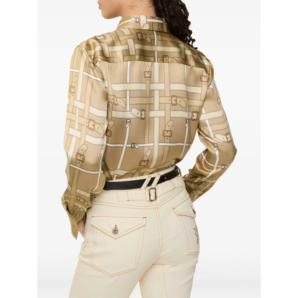 Burberry Neutrals Tops - Shirts Women BURBERRY