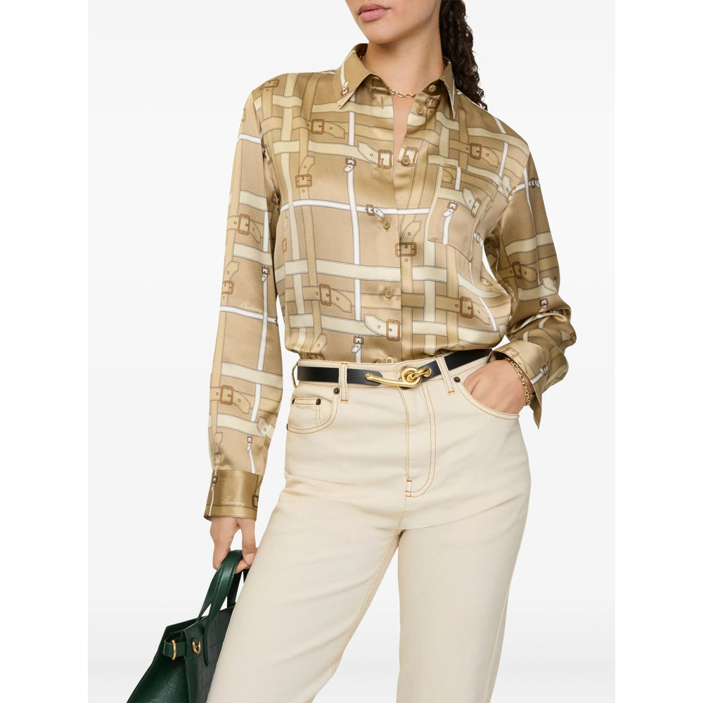 Burberry Neutrals Tops - Shirts Women BURBERRY