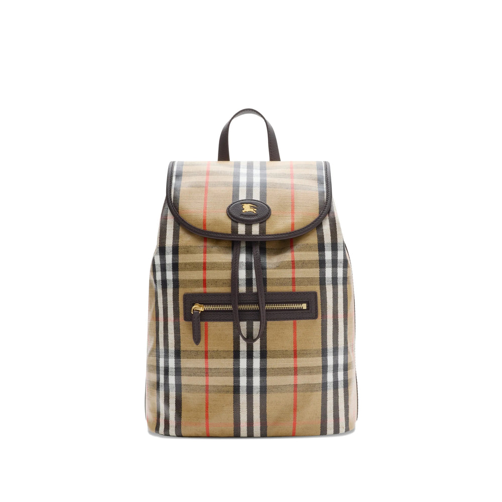 Burberry Neutrals Backpacks Men BURBERRY