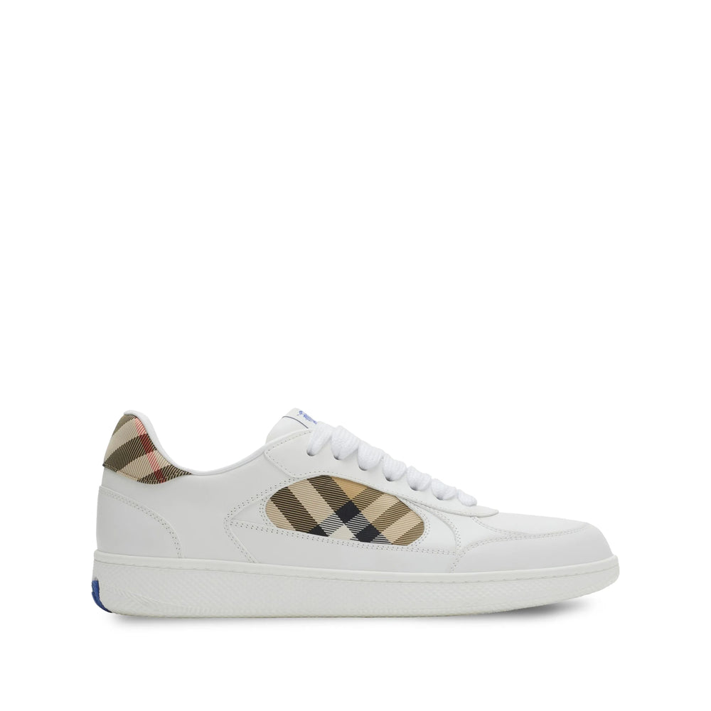 Burberry White Trainers - Low-Tops Men BURBERRY