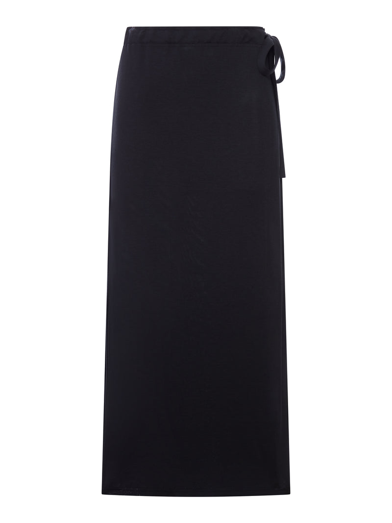 Toteme Women Long Cotton And Silk Wrap Skirt TOTEME