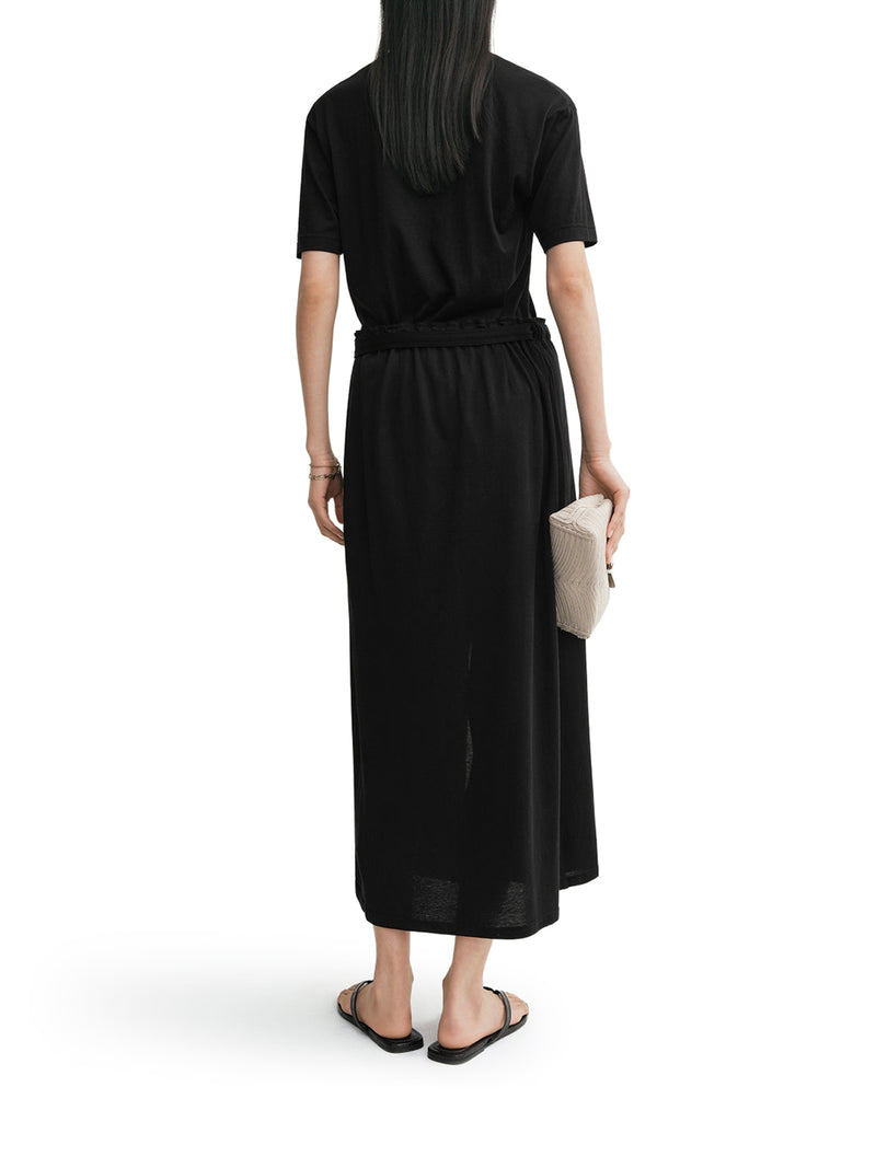 Toteme Women Long Cotton And Silk Wrap Skirt TOTEME