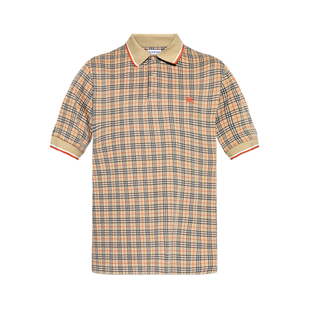 Burberry Neutrals Polo Shirts Men BURBERRY