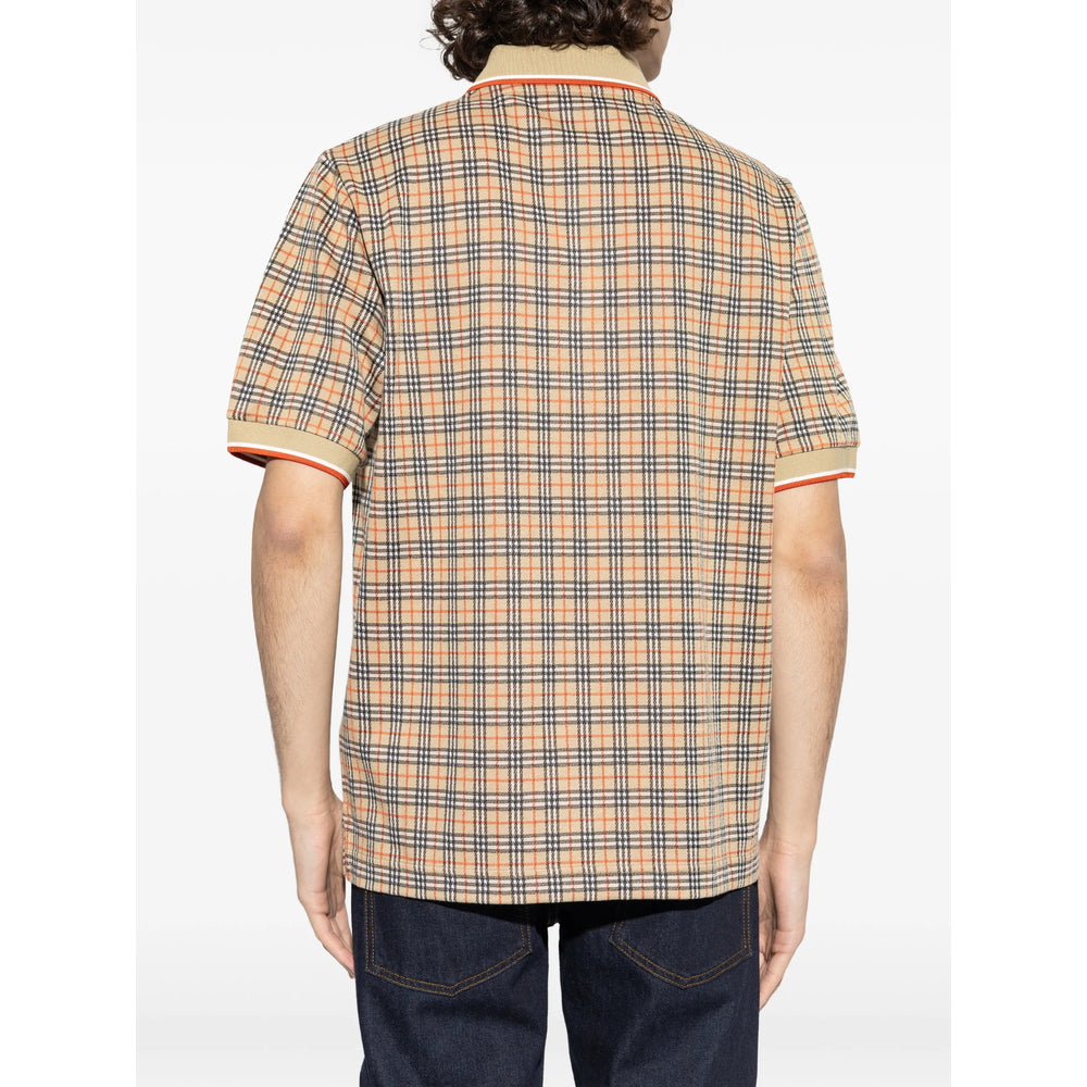 Burberry Neutrals Polo Shirts Men BURBERRY