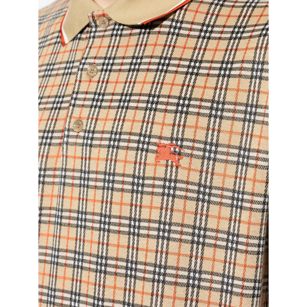 Burberry Neutrals Polo Shirts Men BURBERRY