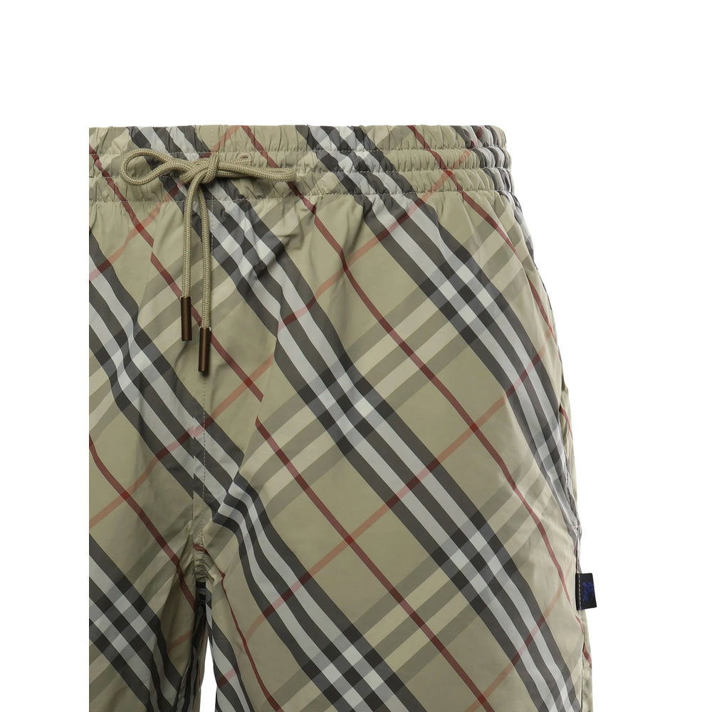 Burberry Neutrals Beachwear - Swim Shorts Men BURBERRY