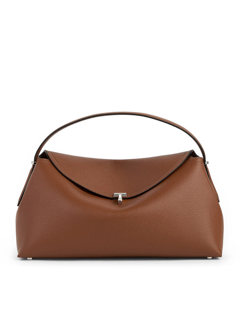 Toteme Women T-Lock Handbag In Grained Leather TOTEME