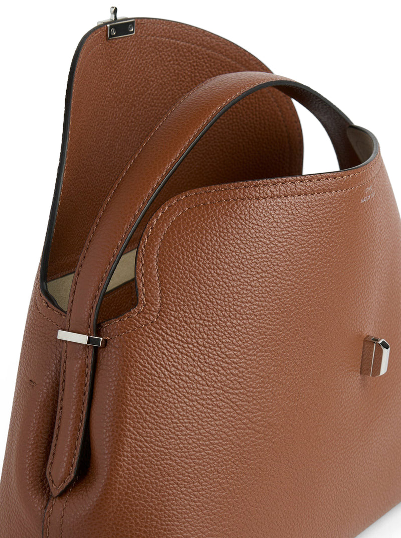 Toteme Women T-Lock Handbag In Grained Leather TOTEME