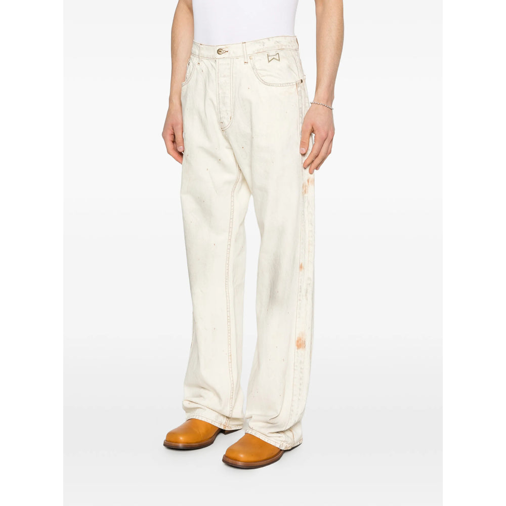 Rhude Neutrals Denim - Regular & Straight-Leg Jeans Men RHUDE