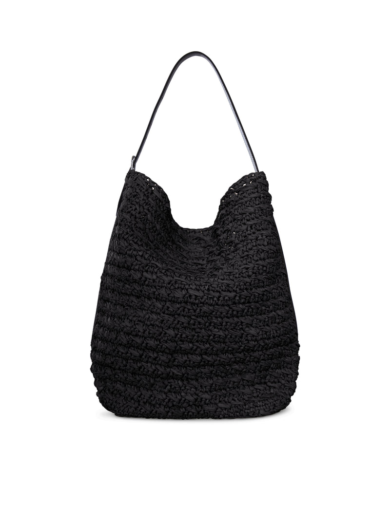 Toteme Women Raffia Tote Bag With Belt TOTEME