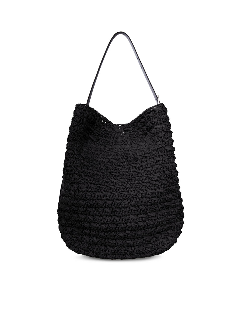 Toteme Women Raffia Tote Bag With Belt TOTEME