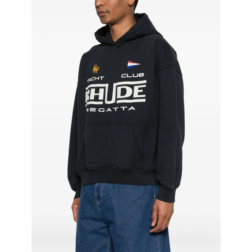 Rhude Black Sweaters & Knitwear - Hoodies Men RHUDE