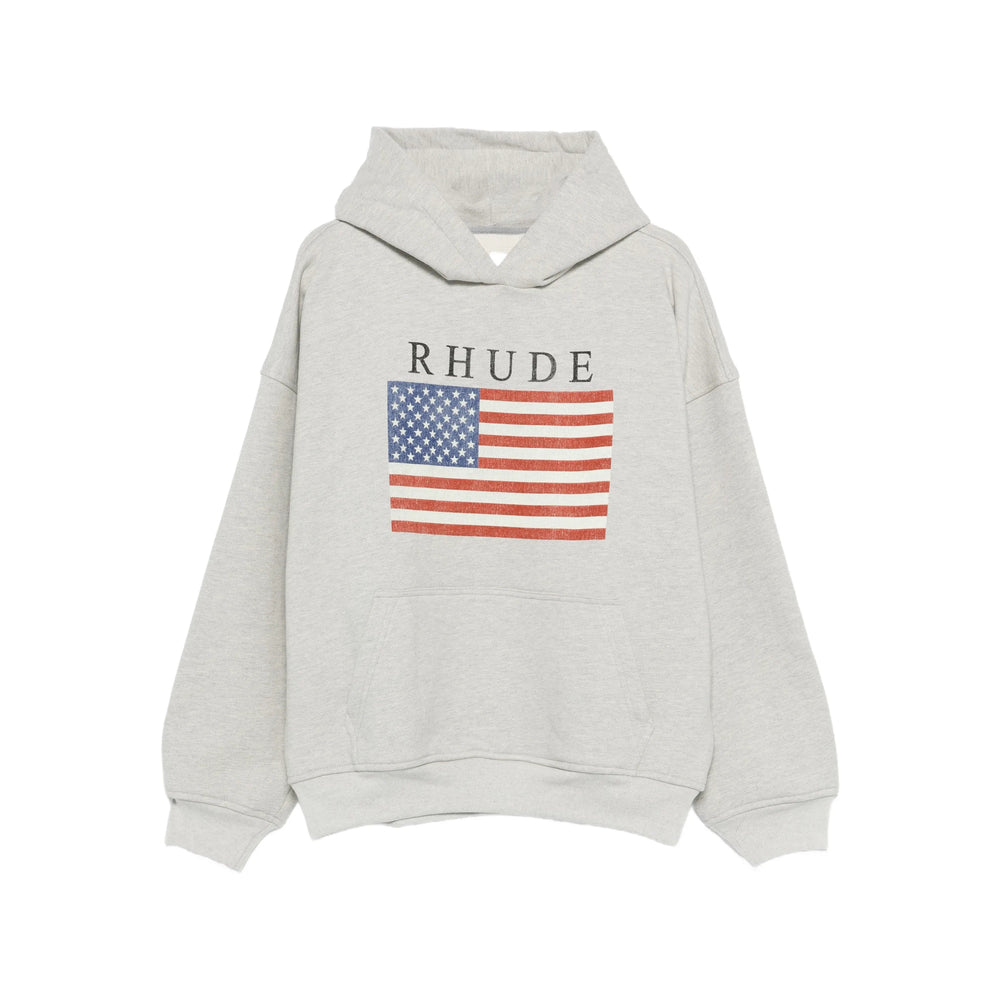 Rhude Grey Sweaters & Knitwear - Hoodies Men RHUDE
