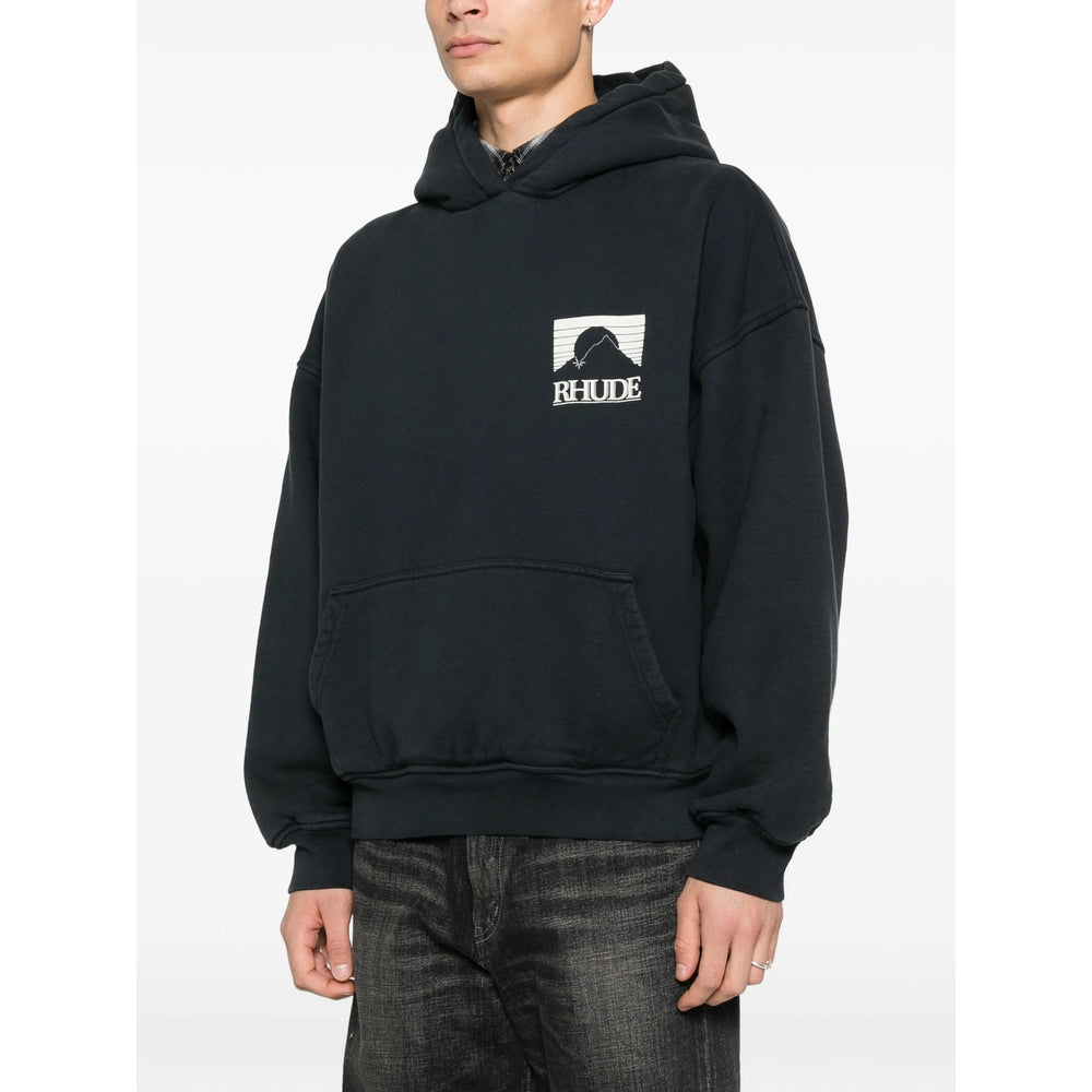 Rhude Black Sweaters & Knitwear - Hoodies Men RHUDE