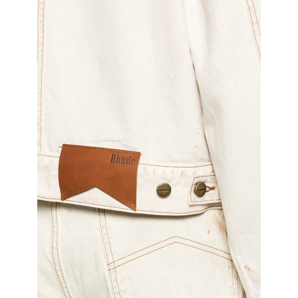 Rhude Neutrals Jackets - Denim Jackets Men RHUDE