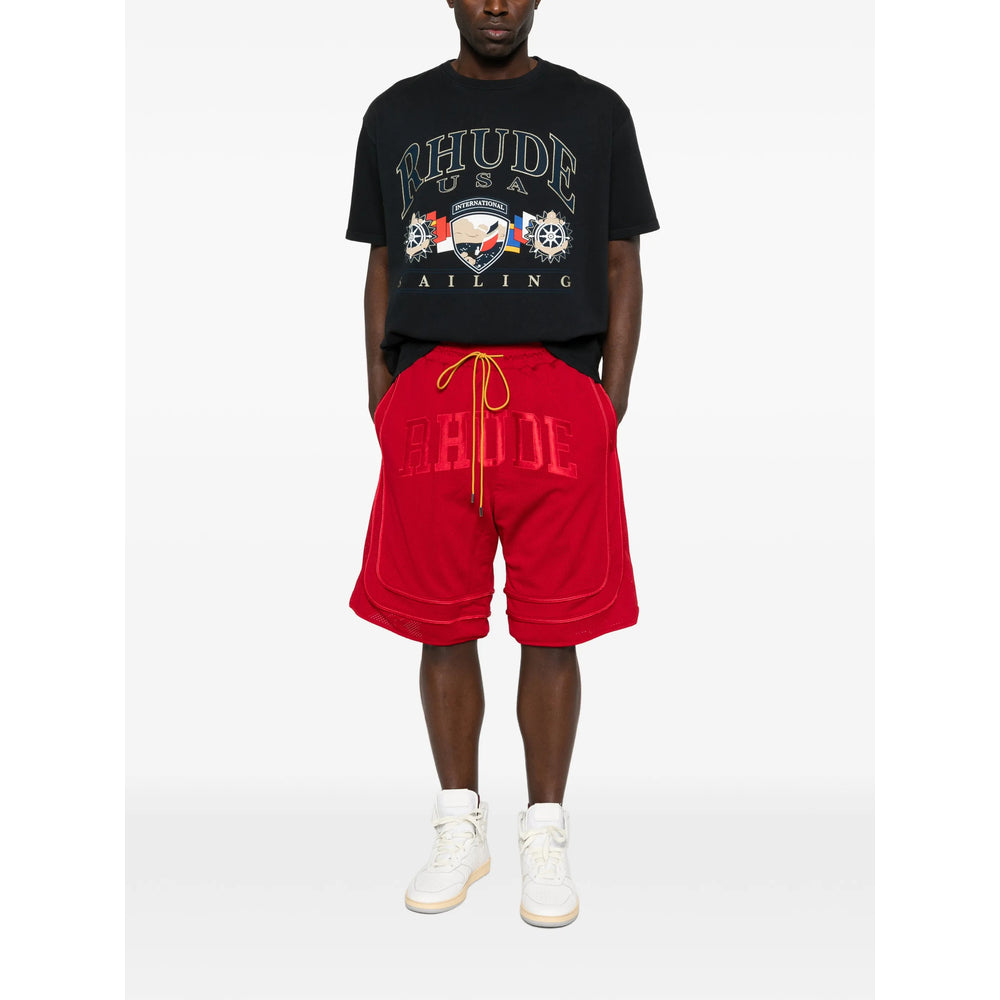 Rhude Red Shorts - Bermuda Shorts Men RHUDE