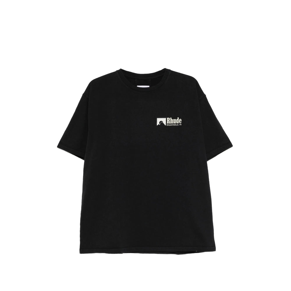 Rhude Black T-Shirts & Vests - T-Shirts Men RHUDE