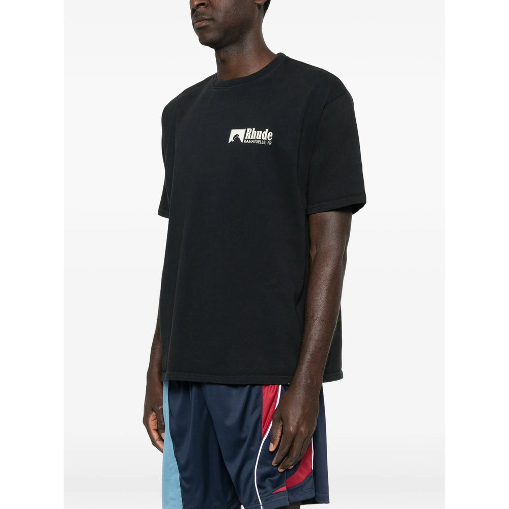 Rhude Black T-Shirts & Vests - T-Shirts Men RHUDE