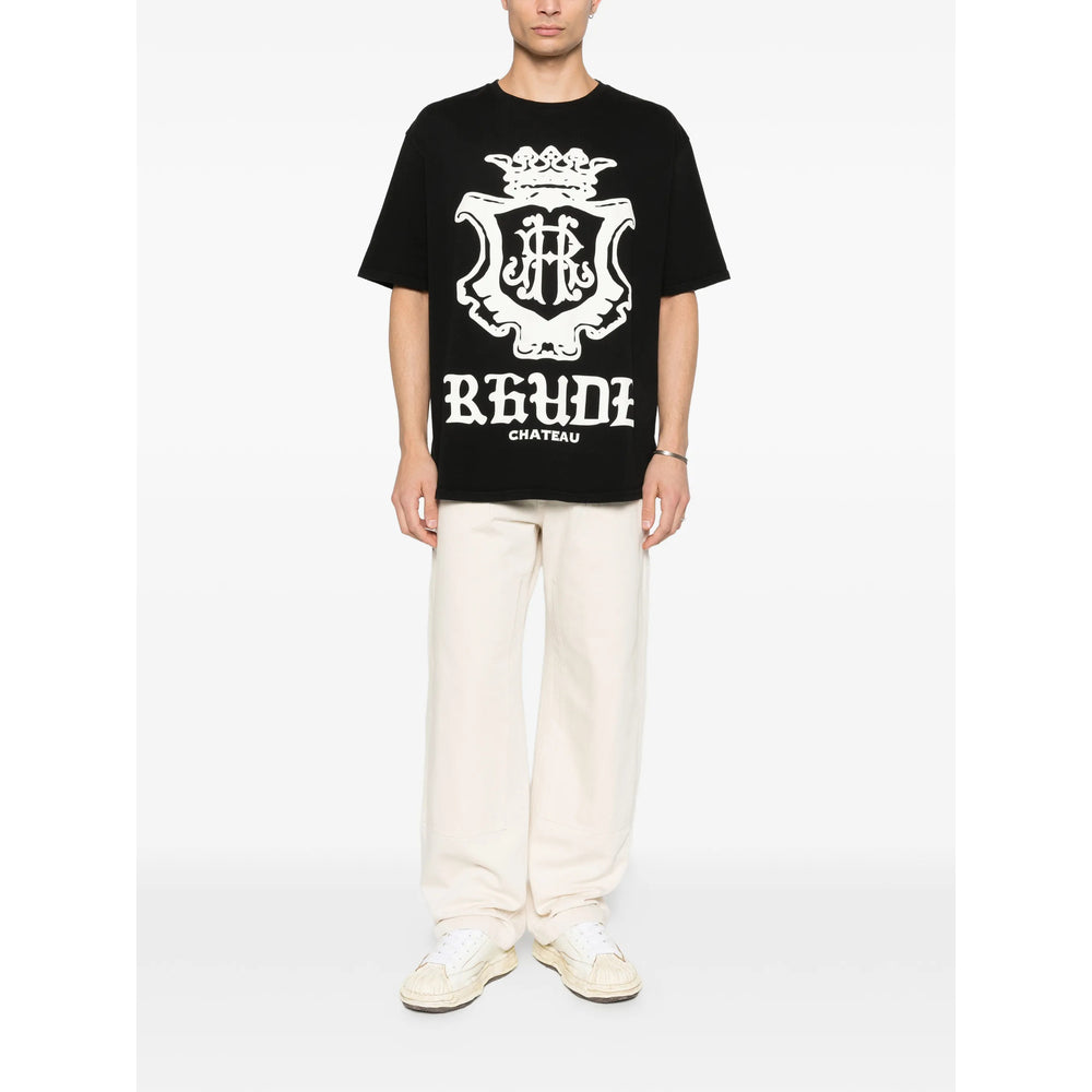 Rhude Black T-Shirts & Vests - T-Shirts Men RHUDE